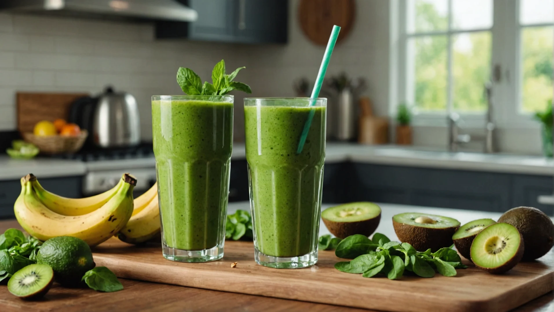 Les smoothies verts : le secret boost des athlètes pour des performances éclatantes