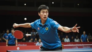 Maîtrisez l’art complexe du service gagnant en tennis de table